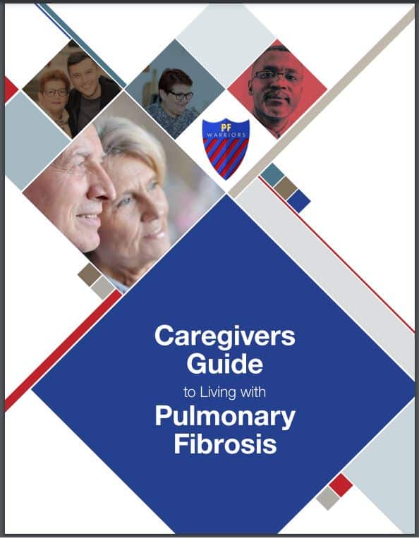 Cover of the Caregivers Guide to Living with Pulmonary Fibrosis