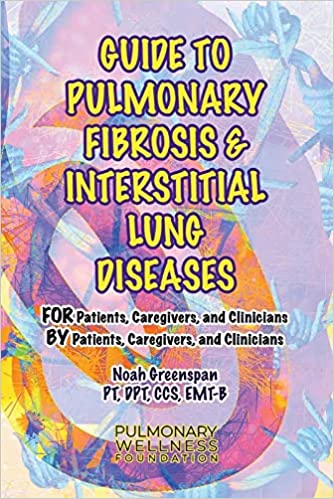 Book cover Pulmonary Fibrsos and Interstitial Lung Diseases by Noah Greenspan.