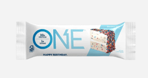 One Bar Birthday Cake